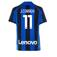 Inter Milan Joaquin Correa #11 Fotballklær Hjemmedrakt 2022-23 Kortermet